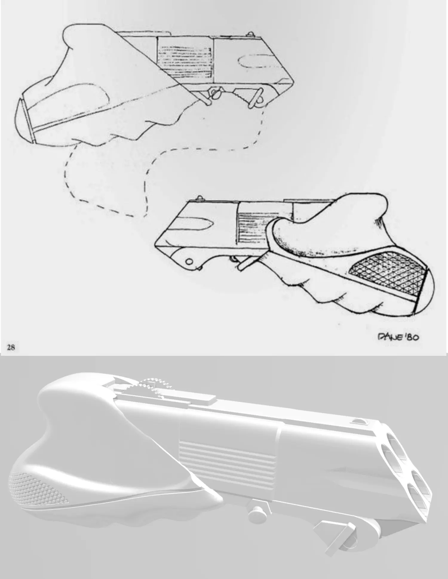 Blade Runner Concept Blaster