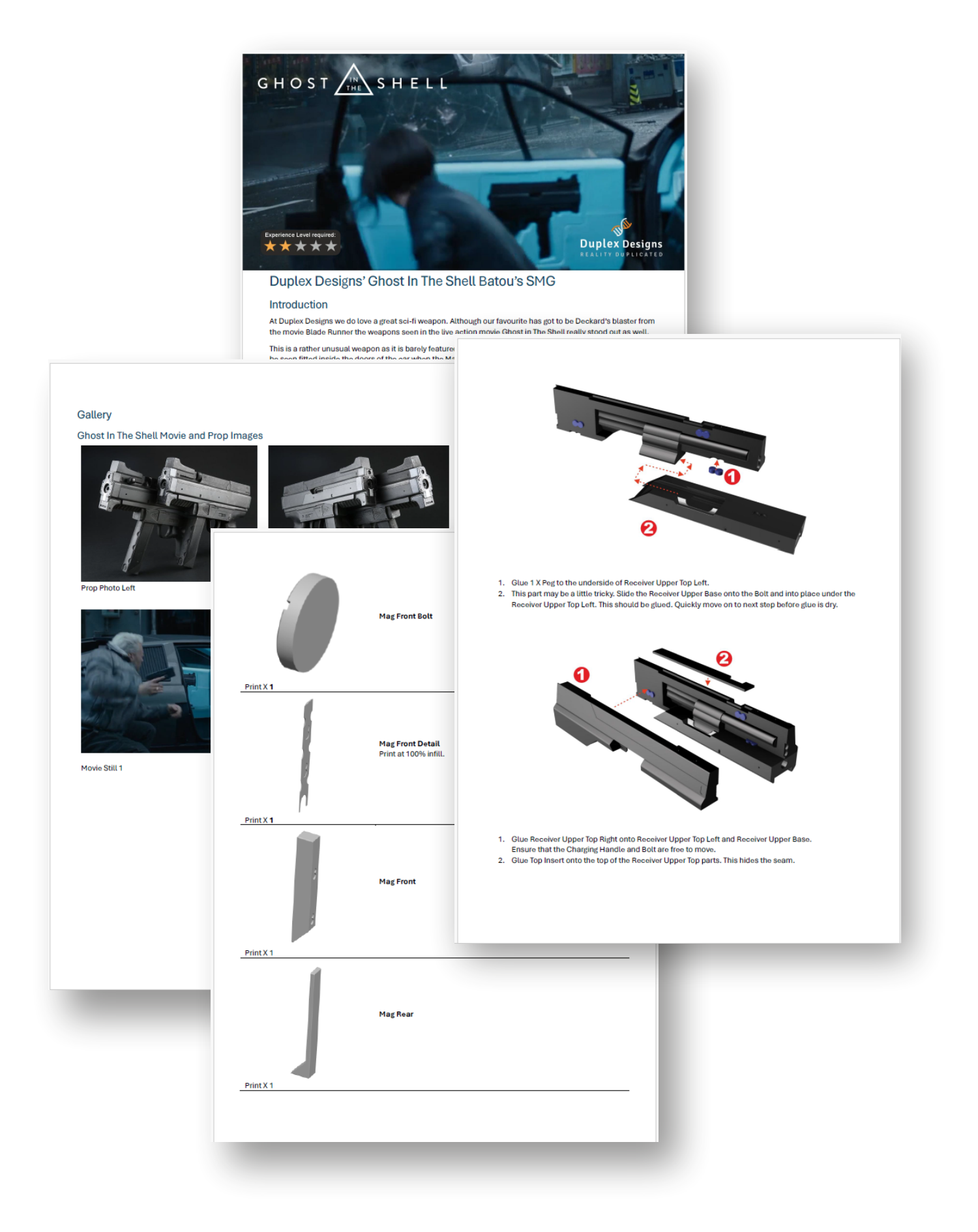 Batou SMG Instructions