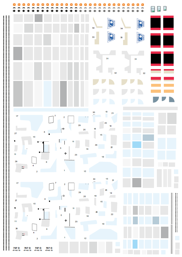 Space 1999 Eagle Decals
