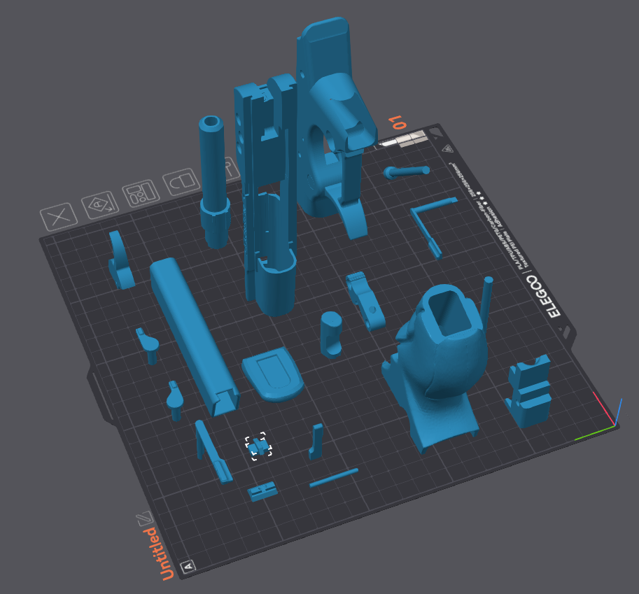 Seburo M5 3D Printed Parts