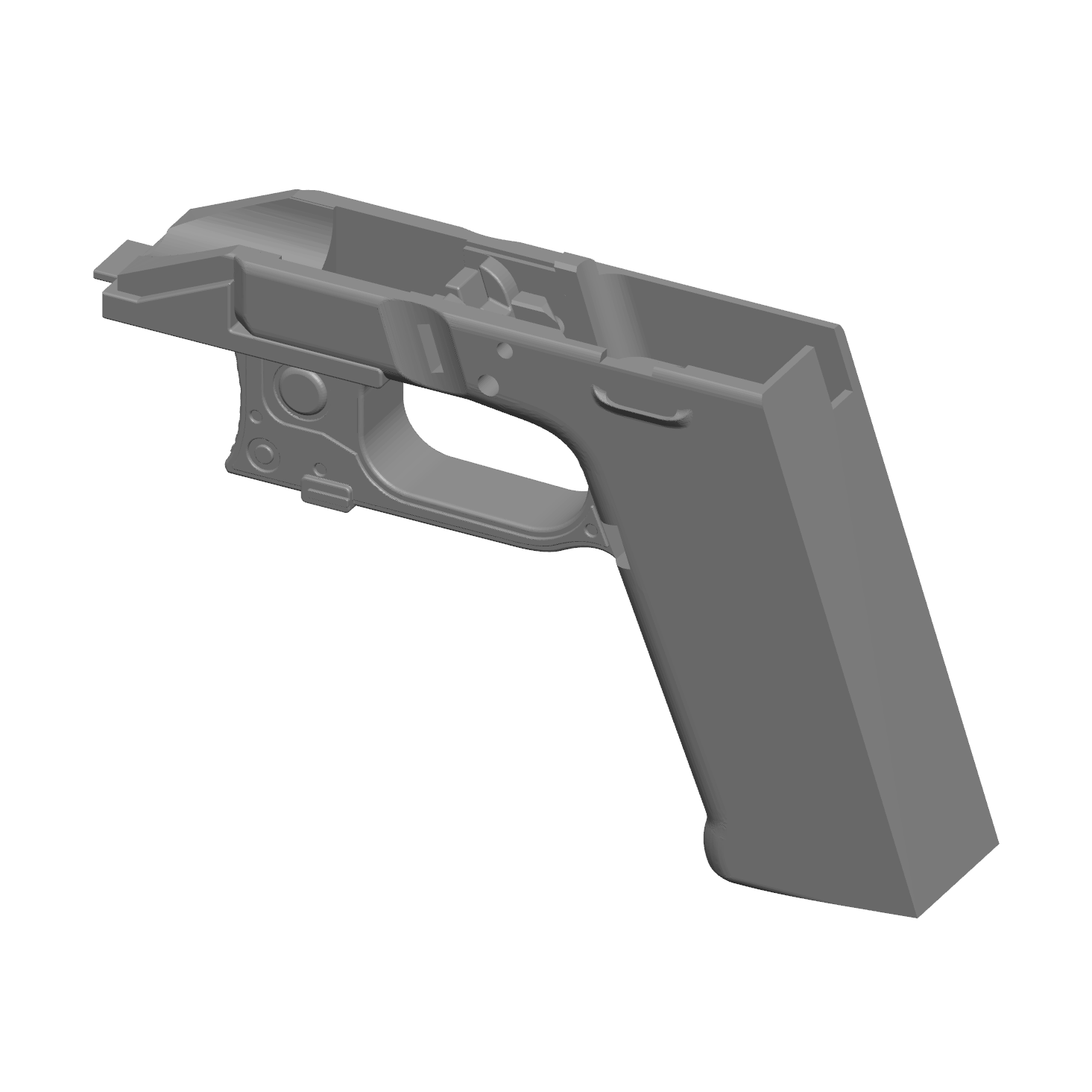Thermoptic Pistol STL Part