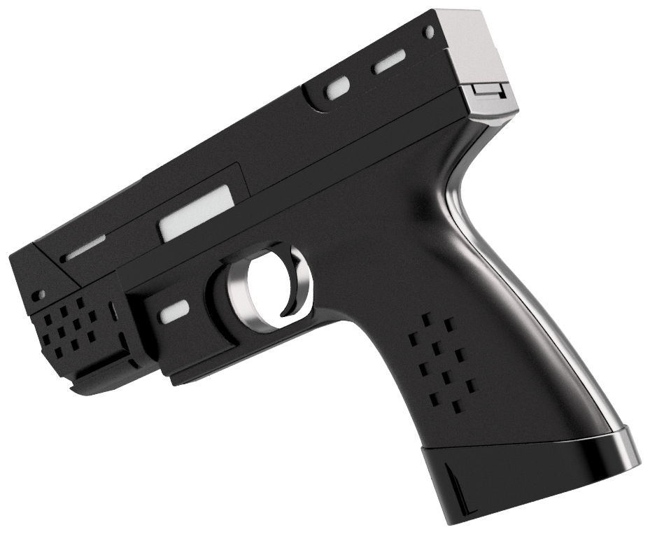 GITS Hanka Pistol Parts Left View