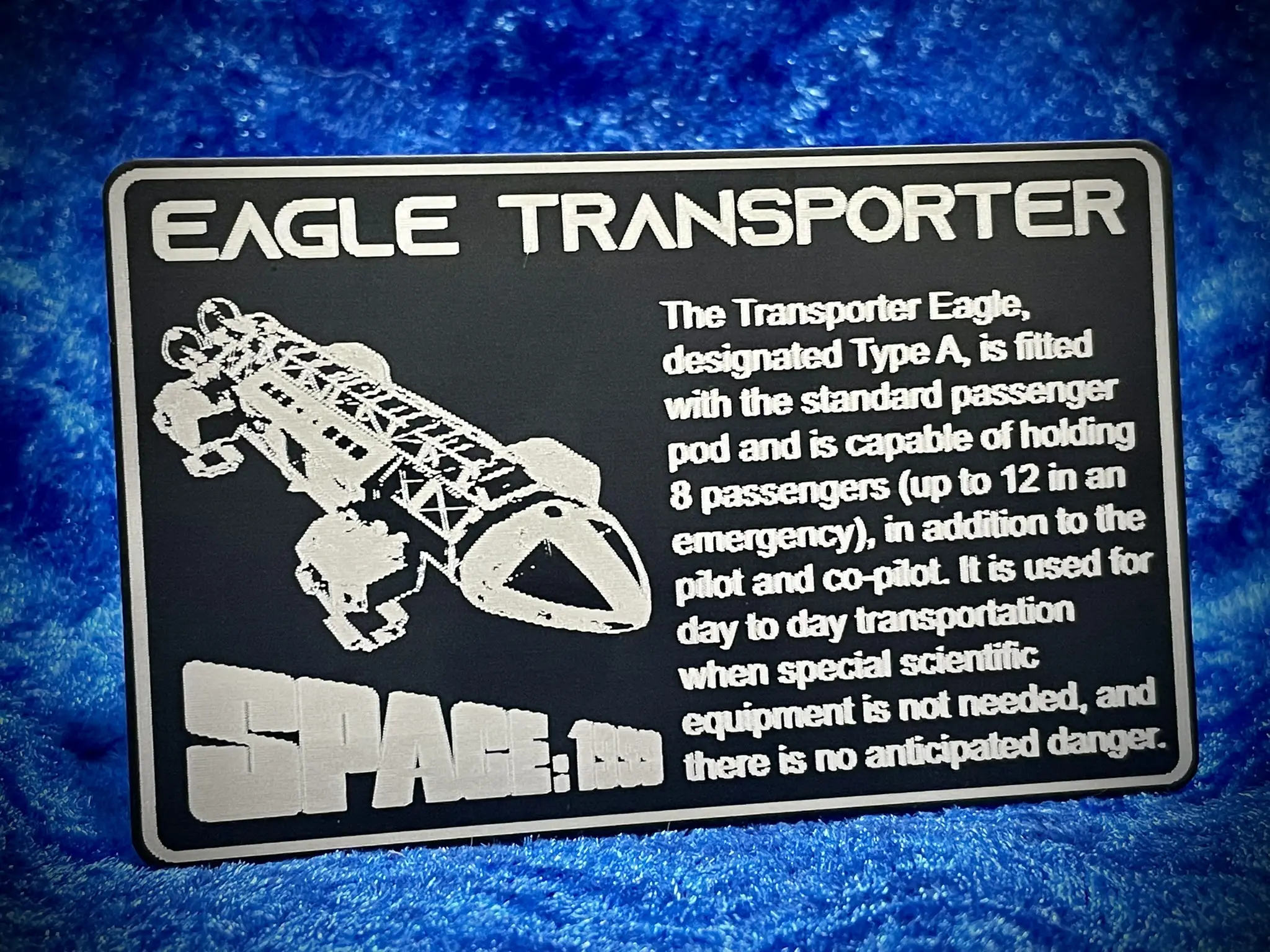 Eagle Transporter Plaque
