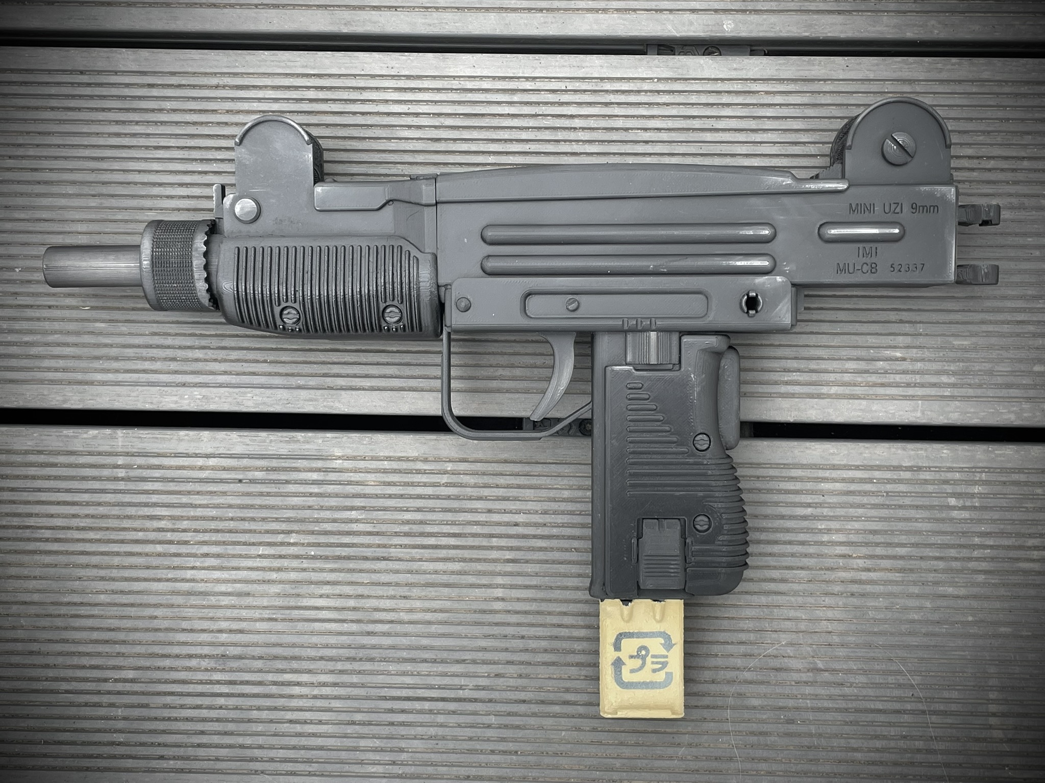 Ghost In The Shell Mini UZI Interior