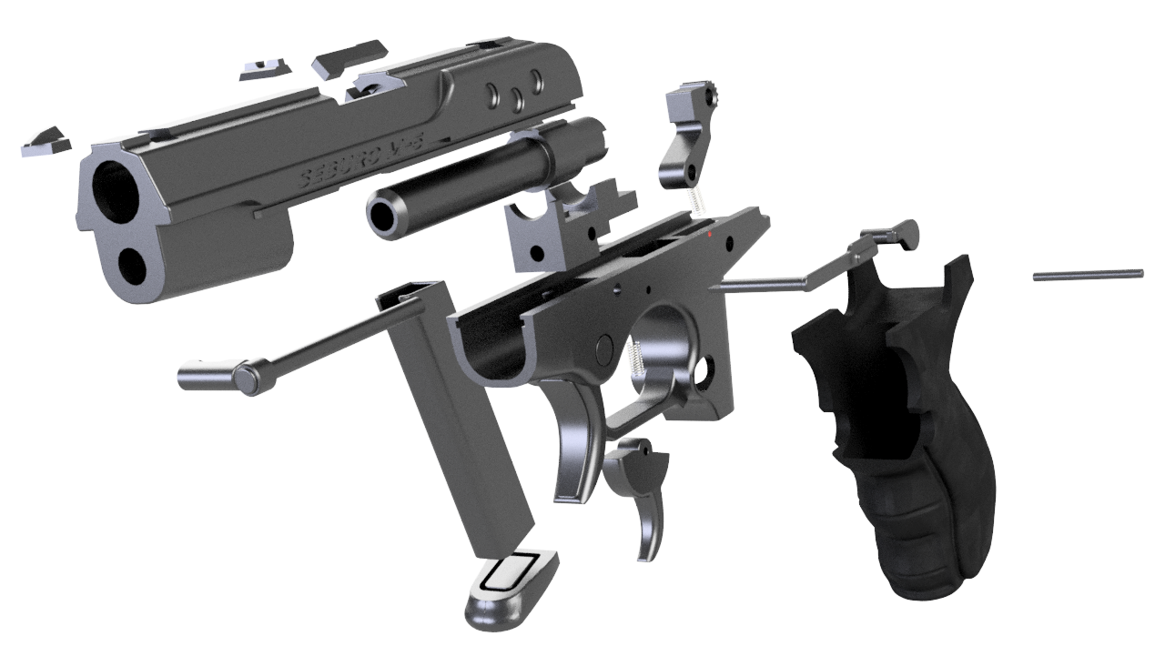 Seburo M5 Exploded Diagram