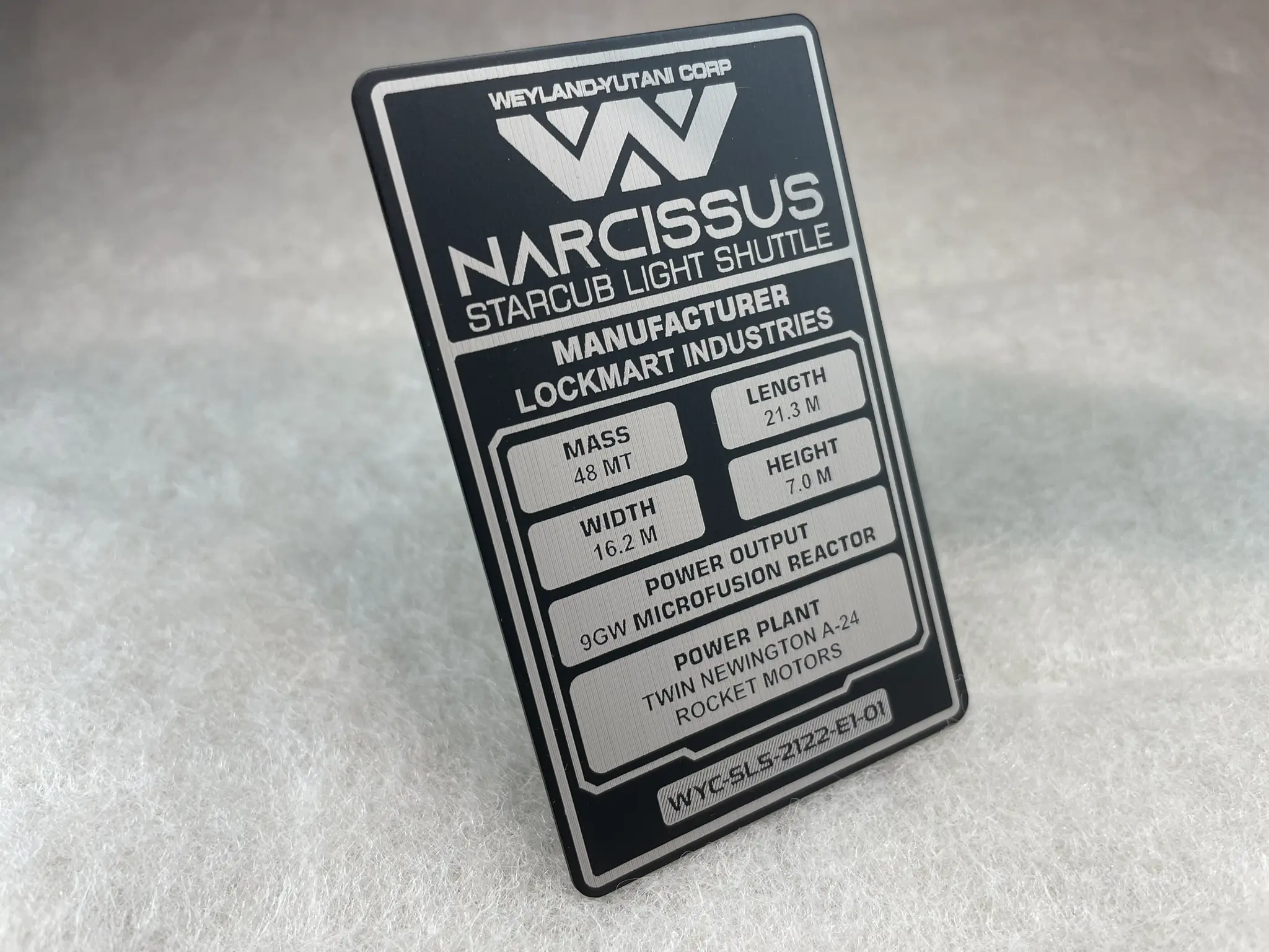 Narcissus Display Plaque