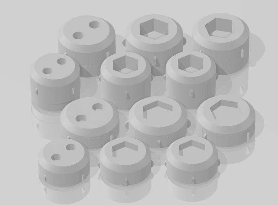 3D Printed Nerf Gun Hole Covers