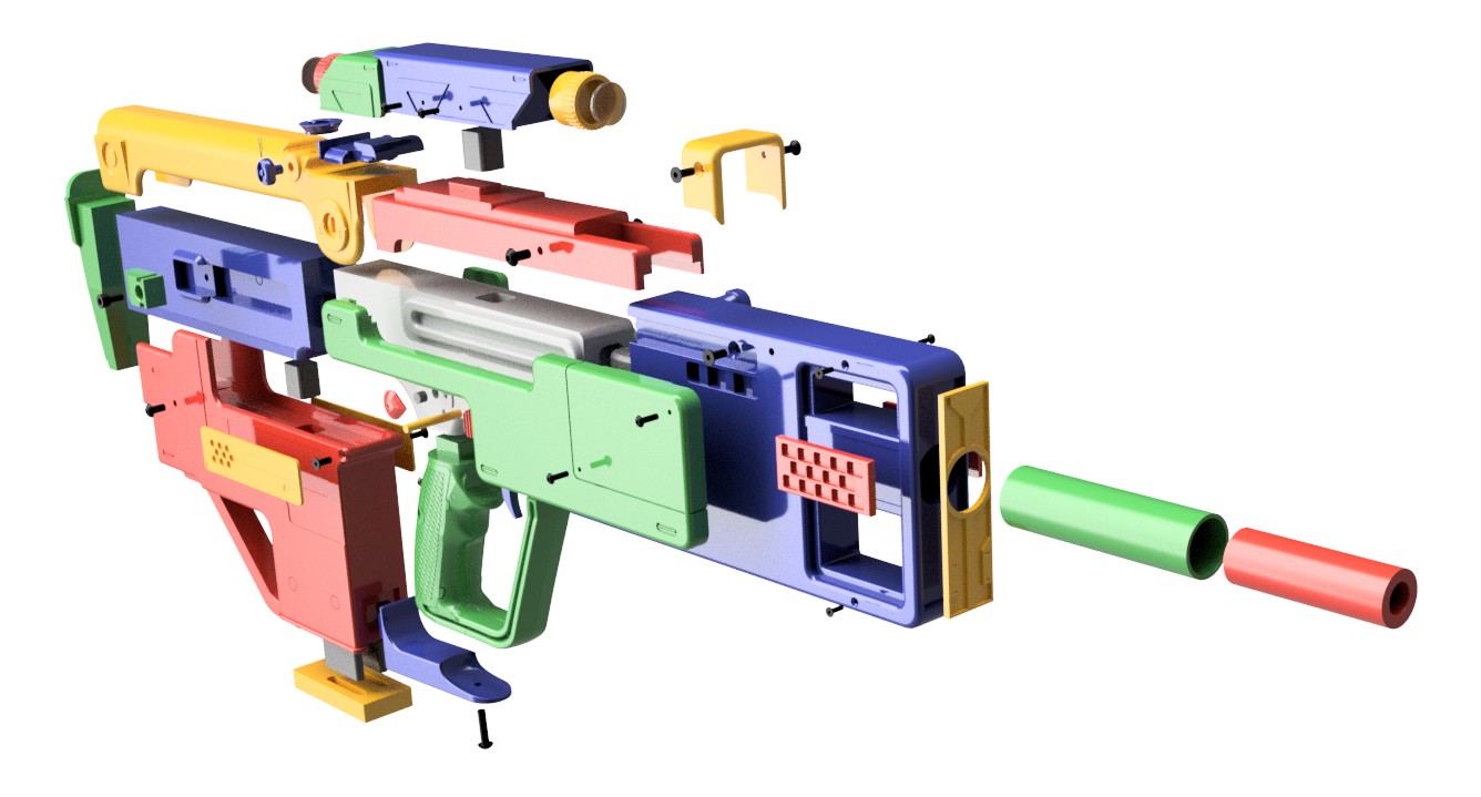 Tavor Exploded Diagram