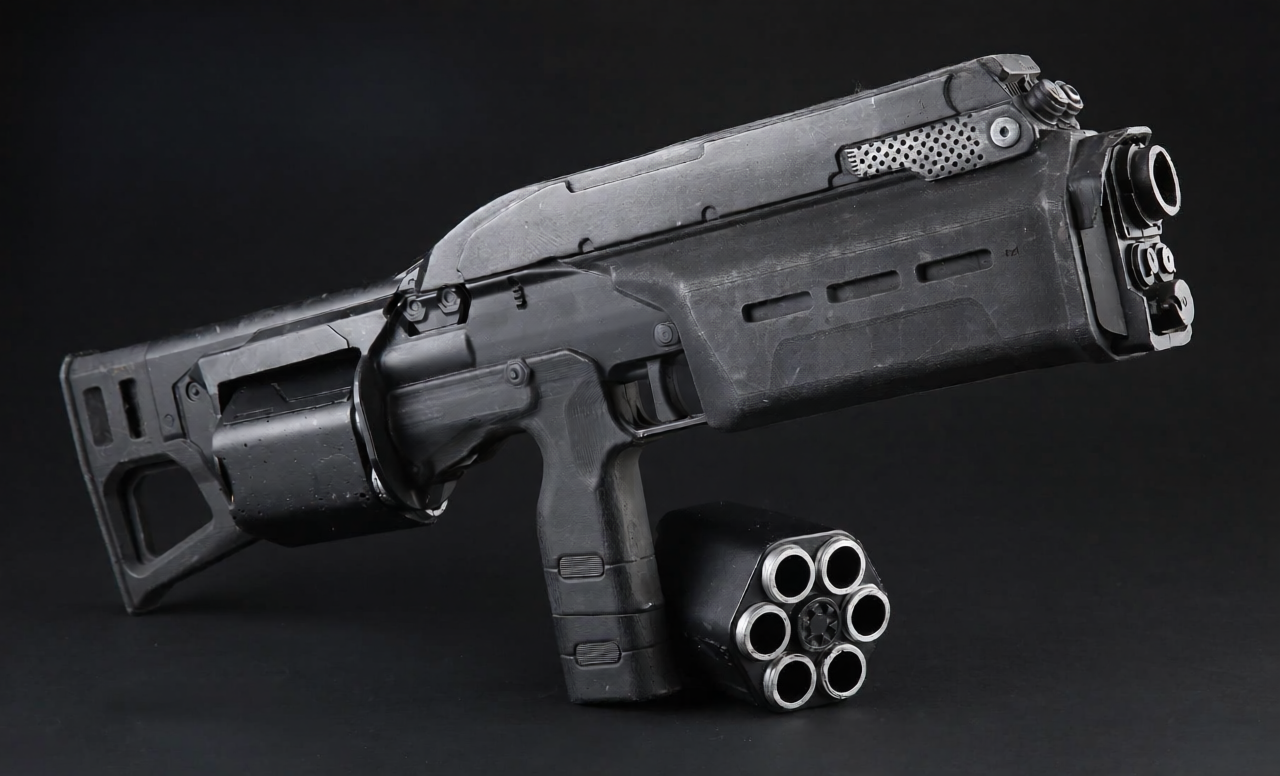 Screen Used Batou Shotgun