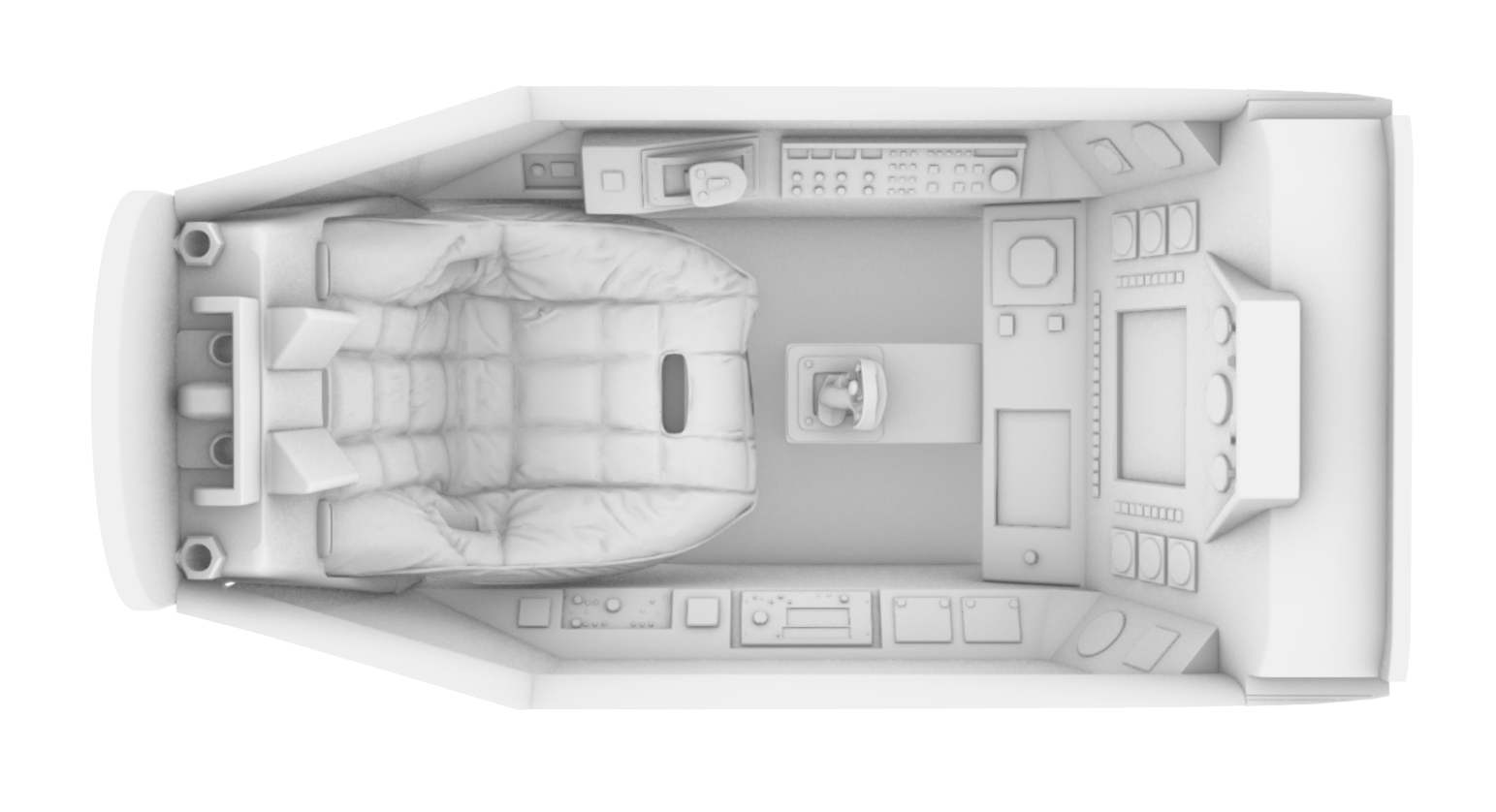 Accurate Cockpit for Gambody BSG Viper MkII Model