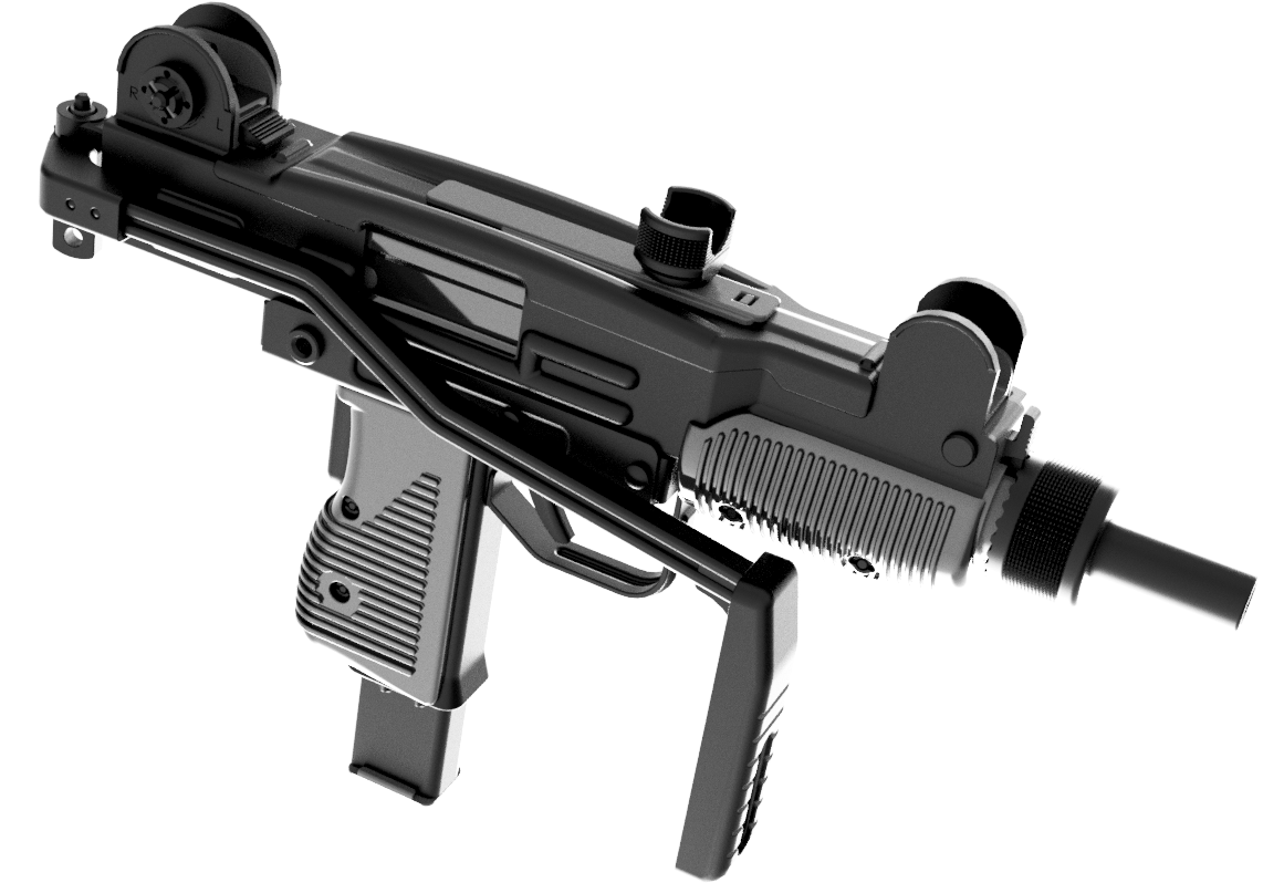 Mini UZI 3D model