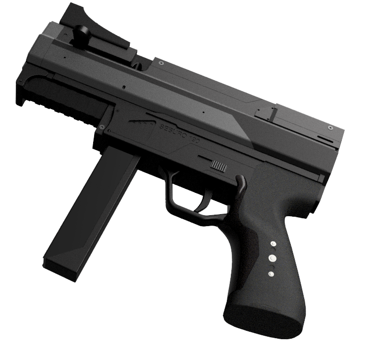 Batou SMG Left View