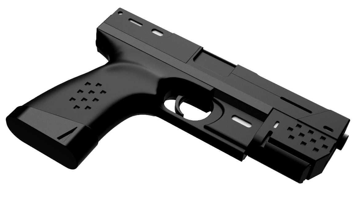 GITS Hanka Pistol Parts Right View