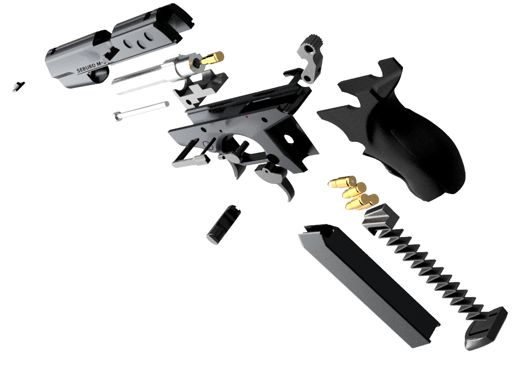Seburo M5 Exploded Diagram